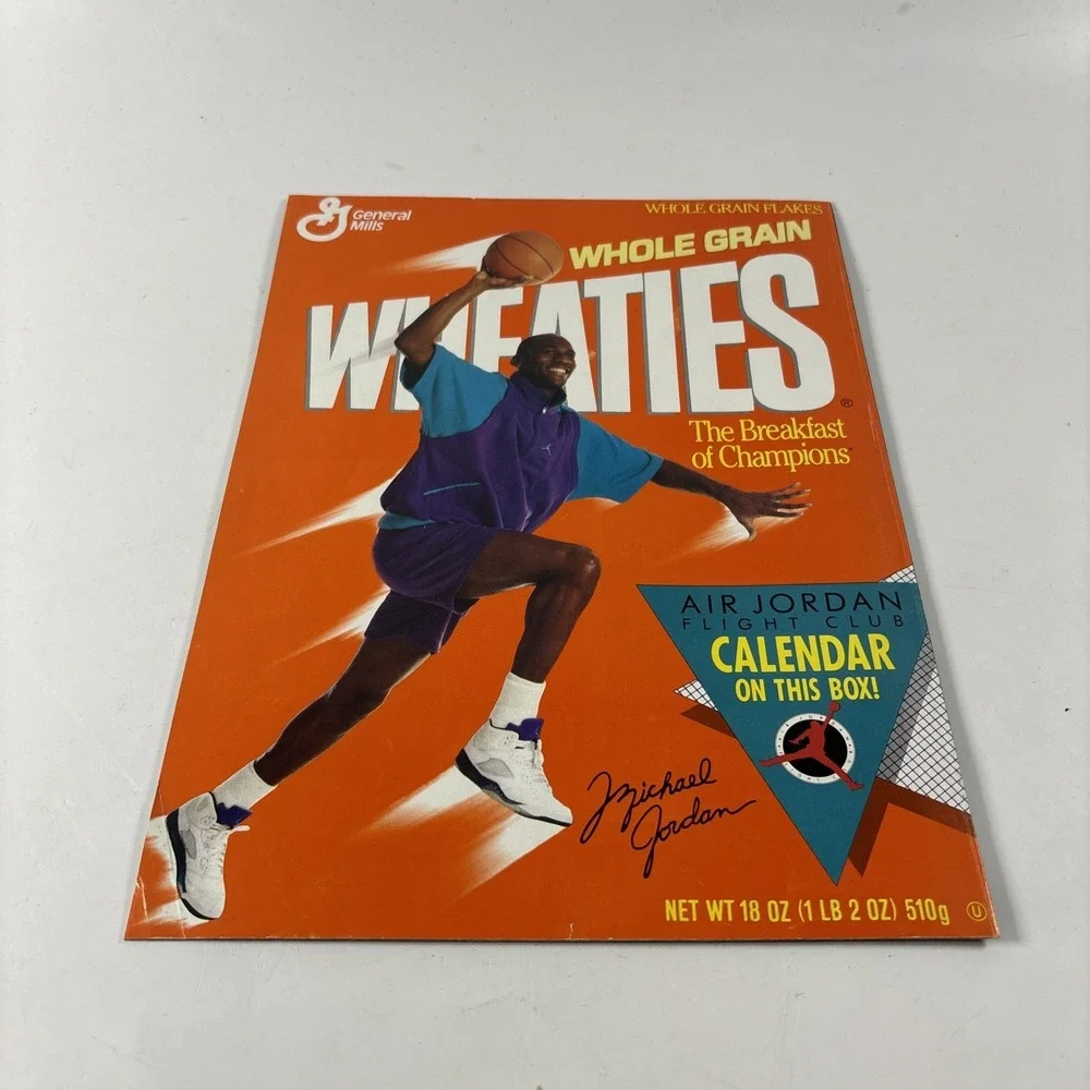 Michael Jordan 1991 Collector's Edition Calendar Complete Wheaties Chicago Bulls